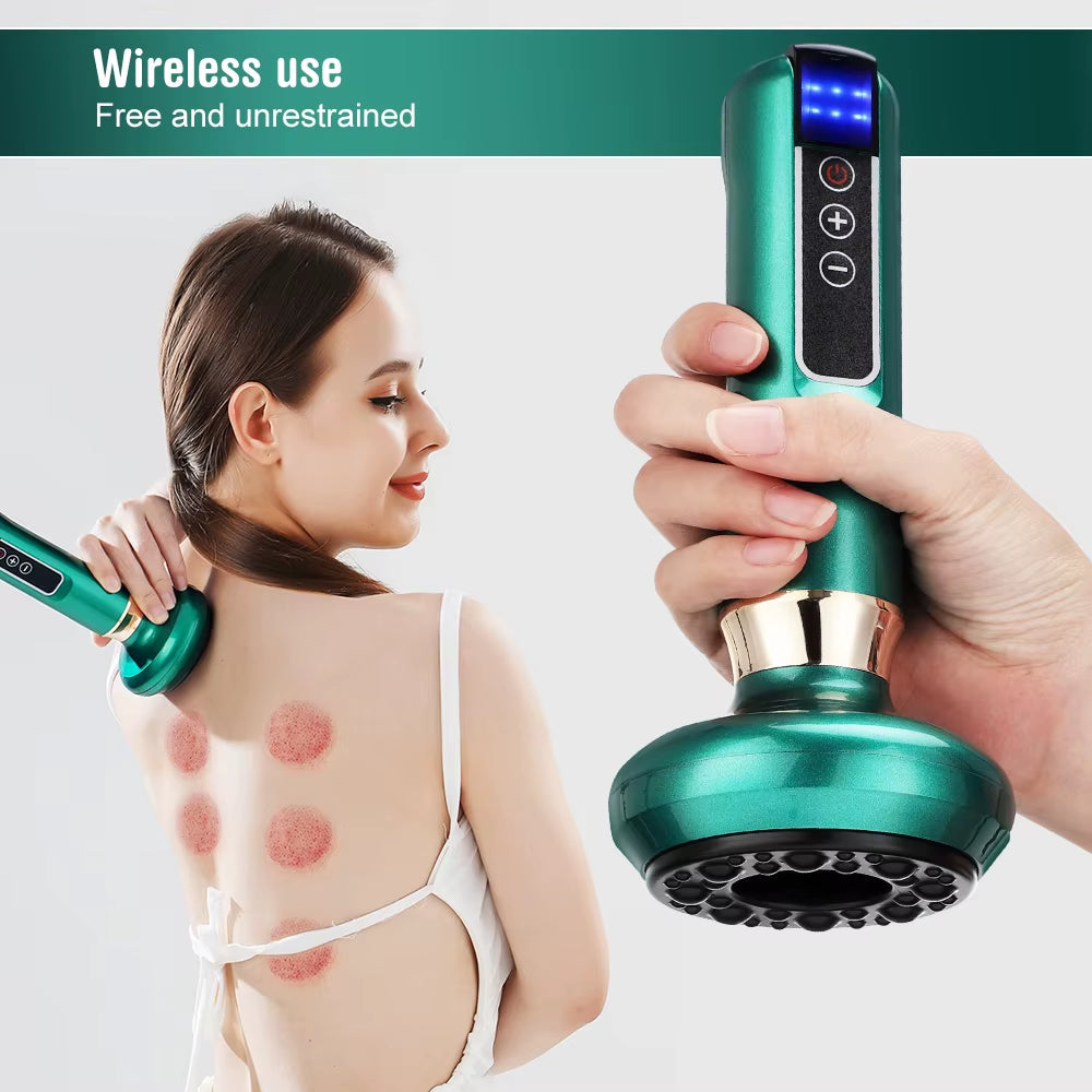 Electric Cupping Therapy & Massage Set – Vacuum Suction for Slimming, Cellulite, and Pain Relief