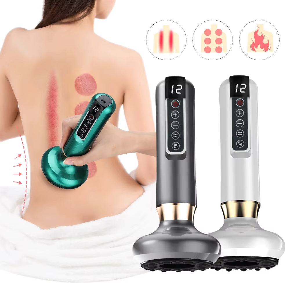 Electric Cupping Therapy & Massage Set – Vacuum Suction for Slimming, Cellulite, and Pain Relief